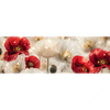 Led Wandbild Rote Und Weisse Mohnblumen Panorama Motivvorschau