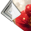 Led Wandbild Rote Und Weisse Mohnblumen Schmal Materialvorschau