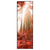 Led Wandbild Roter Herbstwald Schmal Produktvorschau Frontal