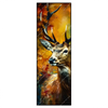 Led Wandbild Rothirsch Im Herbstwald Schmal Produktvorschau Frontal
