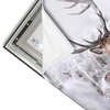 Led Wandbild Rothirsch Im Winter Querformat Materialvorschau
