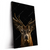 Led Wandbild Rotwild Portraet Hochformat Produktvorschau Seitlich