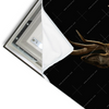 Led Wandbild Rotwild Portraet Querformat Materialvorschau