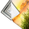 Led Wandbild Ruhiger Morgen Am See Quadrat Materialvorschau