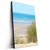 Led Wandbild Sandstrand Hochformat Produktvorschau Seitlich
