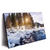 Led Wandbild Schneebedeckte Landschaft Am Fluss Querformat Produktvorschau Seitlich