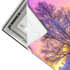 Led Wandbild Schoene Winterlandschaft Querformat Materialvorschau