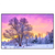 Led Wandbild Schoene Winterlandschaft Querformat Produktvorschau Frontal