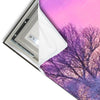 Led Wandbild Schoene Winterlandschaft Schmal Materialvorschau