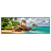 Led Wandbild Schoener Strand Mit Palmen Panorama Produktvorschau Frontal