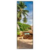 Led Wandbild Schoener Strand Mit Palmen Schmal Produktvorschau Frontal