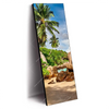 Led Wandbild Schoener Strand Mit Palmen Schmal Produktvorschau Seitlich