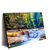 Led Wandbild Schoener Wasserfall Im Wald Querformat Produktvorschau Seitlich
