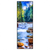 Led Wandbild Schoener Wasserfall Im Wald Schmal Produktvorschau Frontal