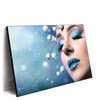 Led Wandbild Schoenheit In Blau Weiss Querformat Produktvorschau Seitlich