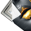 Led Wandbild Schoenheit In Silber Gold Querformat Materialvorschau