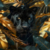 Led Wandbild Schwarzer Panther Im Dschungel Quadrat Motivvorschau