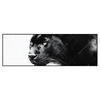 Led Wandbild Schwarzer Panther Panorama Produktvorschau Frontal