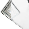 Led Wandbild Schwarzes Pferd Voller Energie Panorama Materialvorschau