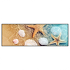 Led Wandbild Seesterne Muscheln Panorama Produktvorschau Frontal