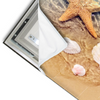 Led Wandbild Seesterne Muscheln Querformat Materialvorschau