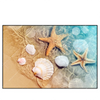 Led Wandbild Seesterne Muscheln Querformat Produktvorschau Frontal