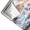 Led Wandbild Skandinavisches Dorf Im Schnee Panorama Materialvorschau