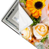 Led Wandbild Sommerblumen Hochformat Materialvorschau