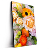 Led Wandbild Sommerblumen Hochformat Produktvorschau Seitlich