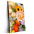 Led Wandbild Sommerblumen Hochformat Produktvorschau Seitlich
