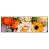 Led Wandbild Sommerblumen Panorama Produktvorschau Frontal
