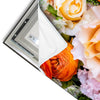 Led Wandbild Sommerblumen Quadrat Materialvorschau