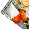 Led Wandbild Sommerblumen Querformat Materialvorschau