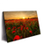 Led Wandbild Sommerlandschaft Mit Rotem Mohn Querformat Produktvorschau Seitlich