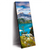 Led Wandbild Sommermorgen Am Bergsee Schmal Produktvorschau Seitlich