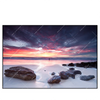 Led Wandbild Sonnenaufgang Am Strand Mit Felsen Querformat Produktvorschau Frontal