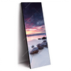 Led Wandbild Sonnenaufgang Am Strand Mit Felsen Schmal Produktvorschau Seitlich