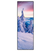 Led Wandbild Sonnenaufgang Im Schnee Schmal Produktvorschau Frontal