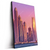Led Wandbild Sonnenaufgang In Dubai Hochformat Produktvorschau Seitlich