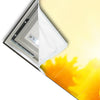 Led Wandbild Sonnenblumen Im Abendlicht Schmal Materialvorschau