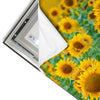 Led Wandbild Sonnenblumenfeld Hochformat Materialvorschau