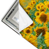 Led Wandbild Sonnenblumenfeld Panorama Materialvorschau