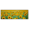 Led Wandbild Sonnenblumenfeld Panorama Produktvorschau Frontal