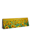 Led Wandbild Sonnenblumenfeld Panorama Produktvorschau Seitlich