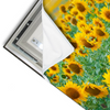 Led Wandbild Sonnenblumenfeld Querformat Materialvorschau