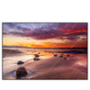 Led Wandbild Sonnenuntergang Am Strand Mit Felsen Querformat Produktvorschau Frontal
