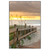 Led Wandbild Sonnenuntergang Am Strandweg Hochformat Produktvorschau Frontal