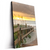 Led Wandbild Sonnenuntergang Am Strandweg Hochformat Produktvorschau Seitlich
