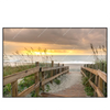 Led Wandbild Sonnenuntergang Am Strandweg Querformat Produktvorschau Frontal