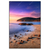 Led Wandbild Sonnenuntergang In Bucht Hochformat Produktvorschau Frontal